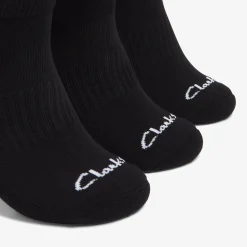 3 Pack Athletic Black