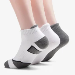 3 Pack Athletic No Show Multicolour