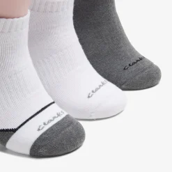 3 Pack Athletic No Show Multicolour