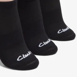 3 Pack Solid Athletic Black