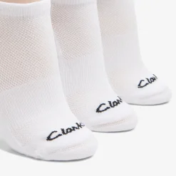 3 Pack Solid Athletic White