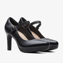 Ambyr Shine Black Leather