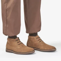 Atticus LT Hi Cognac Suede