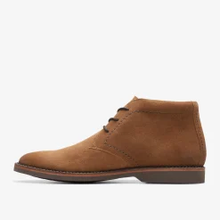 Atticus LT Hi Cognac Suede