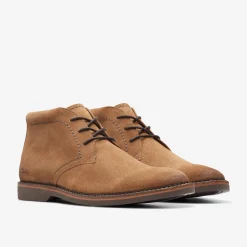 Atticus LT Hi Cognac Suede