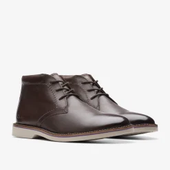 Atticus LT Hi Dark Brown Leather