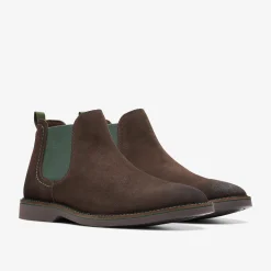 Atticus LT Top Dark Brown Suede