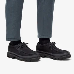 Badell Lace Black Nubuck