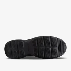 Bradley Step Black Tumbled Leather