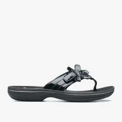 Brinkley Flora Black Patent
