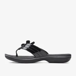 Brinkley Flora Black Patent