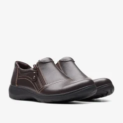 Carleigh Ray Dark Brown Leather