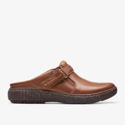 Caroline May Dark Tan Leather