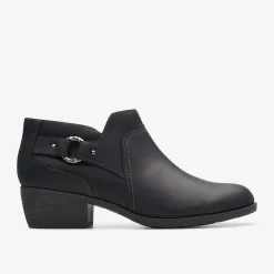 Charlten Grace Black Oily Leather