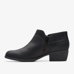 Charlten Grace Black Oily Leather