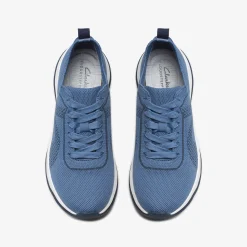 Circuit Tie Denim Blue Knit