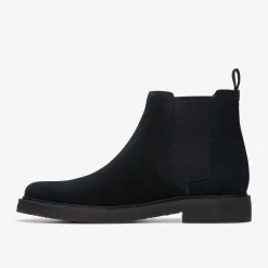 Clarkdale Easy Black Suede