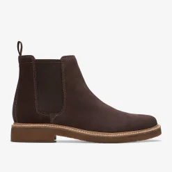 Clarkdale Easy Dark Brown Suede