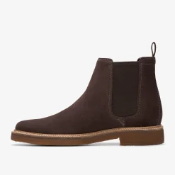 Clarkdale Easy Dark Brown Suede