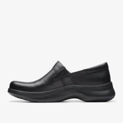 Clarks Pro Gem Black Leather