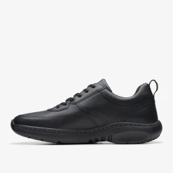Clarks Pro Lace Black Leather