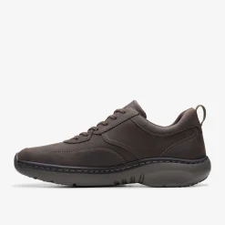 Clarks Pro Lace Dark Brown Tumbled