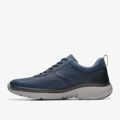 Clarks Pro Lace Navy Leather