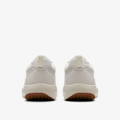 Clarks Pro Lace White Leather