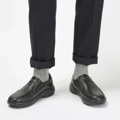 Clarks Pro Step Black Leather