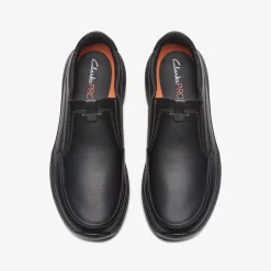 Clarks Pro Step Black Leather