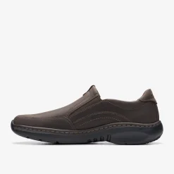 Clarks Pro Step Dark Brown Tumbled