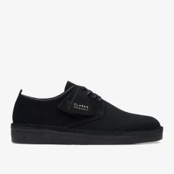 Coal London Black Suede