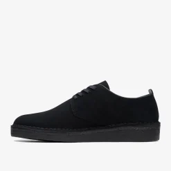 Coal London Black Suede