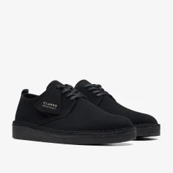 Coal London Black Suede