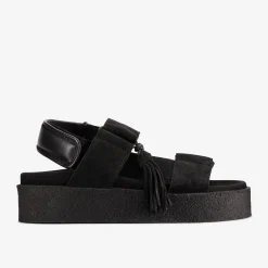 Crepe Sandal Black