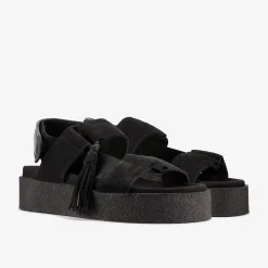 Crepe Sandal Black