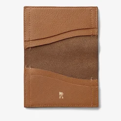 Desert Card Light Tan Leather