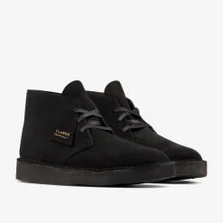 Desert Coal Black Suede