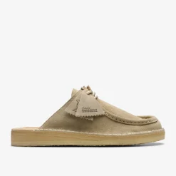 Desert Nomad Mule Pale Grey Suede