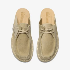 Desert Nomad Mule Pale Grey Suede