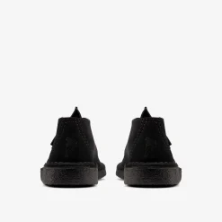 Desert Trek Black Suede