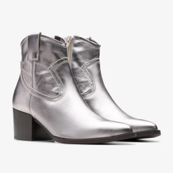Elder Rae Silver Leather