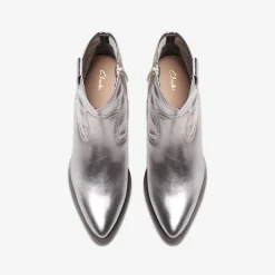 Elder Rae Silver Leather