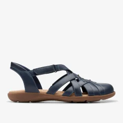 Elizabelle Sea Navy Leather