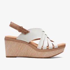 Elleri Grace White Leather