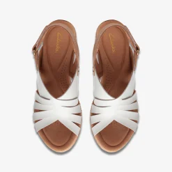Elleri Grace White Leather