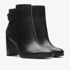 Freva 85 Buckle Black Leather