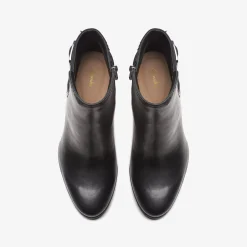 Freva 85 Buckle Black Leather