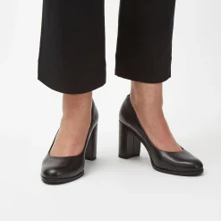 Freva 85 Court Black Leather