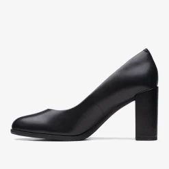 Freva 85 Court Black Leather